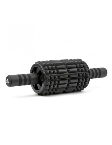 Adidas Foam Ab Roller 2 ÏƒÎµ 1 ADAC-11405 Î¡Î¬Î²Î´Î¿Ï‚ ÎœÎ±ÏƒÎ¬Î¶ ÎœÎ±ÏÏÎ· 21cm